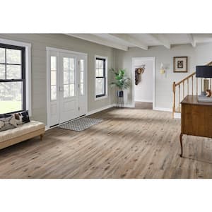 Forrest Brown 20 MIL x 9 in. W x 48 in. L Waterproof Loose Lay Luxury Vinyl Plank Flooring (23.95 sq. ft./Case)