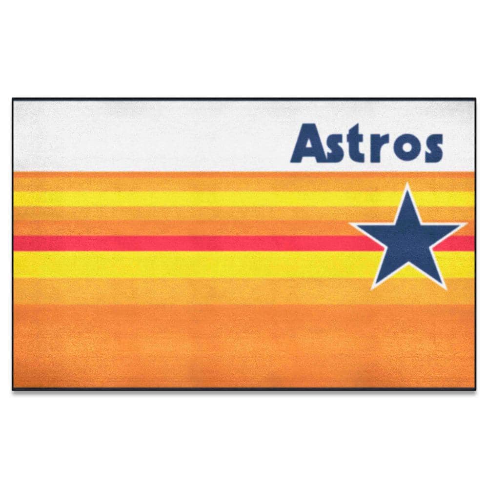 FANMATS Houston Astros Ulti-Mat Rug - 5ft. x 8ft. 37217 - The Home Depot