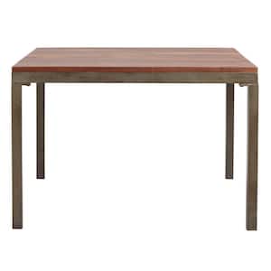 Holbrook 44 in. Square Coffee Bean Dining Table