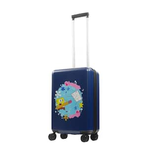 Nickelodeon SpongeBob SquarePants 22 .5 in. Carry-On Luggage Suitcase Blue