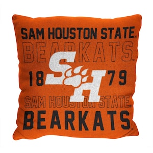 NCAA Sam Houston State Stacked Multi-Colored  20" Throw  Pillow
