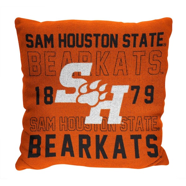 THE NORTHWEST GROUP NCAA Sam Houston State Stacked Multi-Colored  20" Throw  Pillow