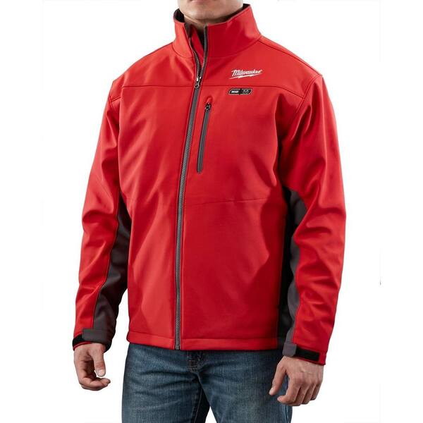 Milwaukee Small M12 12-Volt Lithium-Ion Cordless Red Heated Jacket (Jacket Only)