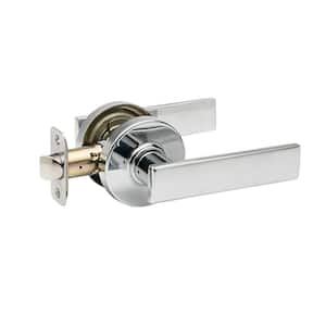 Craftsman Remi Polished Stainless Hall/Closet Door Lever with Round Rosette