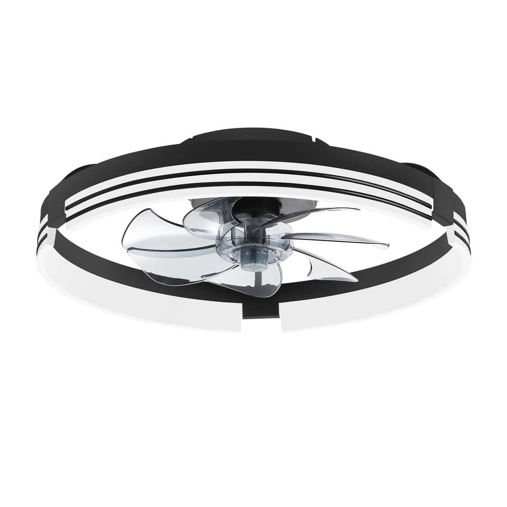 20 in. Indoor 3000K-6000K Dimmable Fandelier LED 6 Wind Speeds Flush Mount Low Profile Ceiling Fan with Light and Remote price history on PriceWatchPro