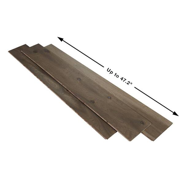 Malibu Wide Plank Morro Bay Acacia 3/8 in.T x 6 1/2 in.W x Tongue and Groove Wirebrushed Engineered Hardwood Flooring (25.57 sq. ft./case)