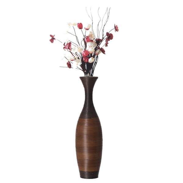 Uniquewise Tall Decorative Floor Vase, PVC Floor Vase, Tall Flower ...