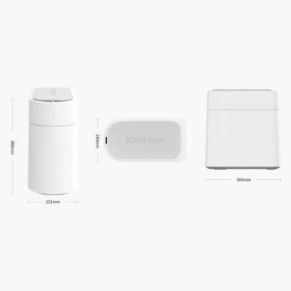 townew スマートゴミ箱　SMART TRASHCAN T3 楽天市場】TOWNEW T3 全自動スマートゴミ箱 トーニュー 13L