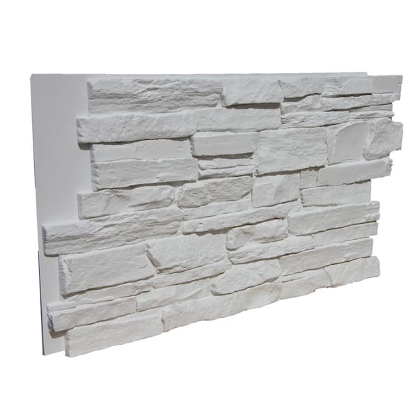 TRITAN BP Ledge Stone 48 in. x 24.25 in. Polyurethane Interlocking