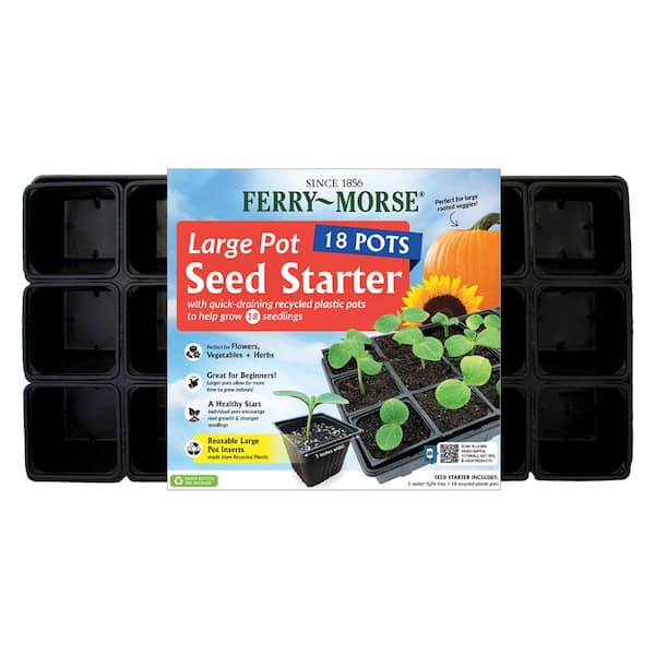 Ferry-Morse 18 Pot Seed Starting Tray Kit