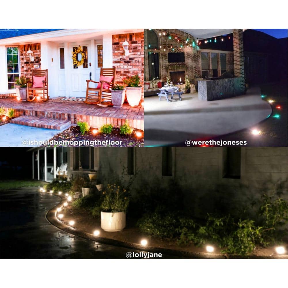 Enbrighten LED Color-Changing Pathway Lights with Remote Control