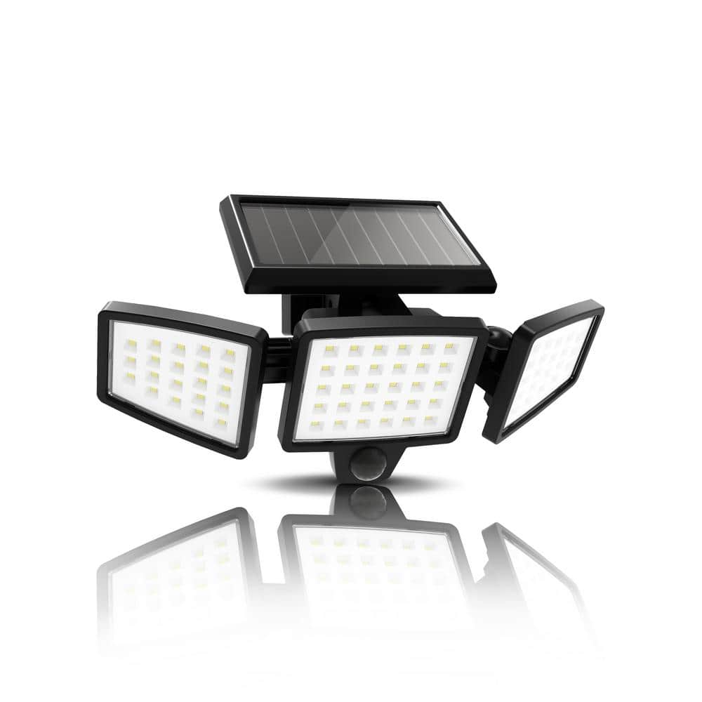 NEXPURE Solar Lights Outdoor, 180 LED Solar Motion Sensor Security