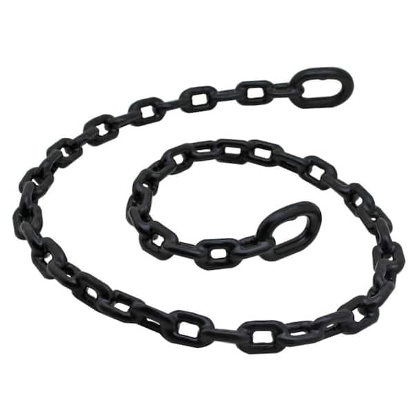 Extreme Max BoatTector PVC-Coated Anchor Chain - 5/16 in. x 5 ft., Black