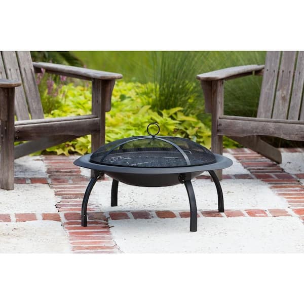 29 in. Folding Fire Pit