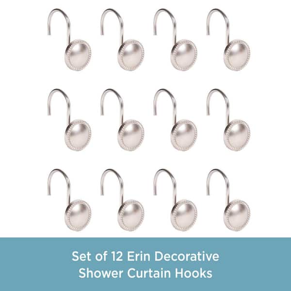 Have a question about Kenney Erin Decorative Shower Curtain Hooks