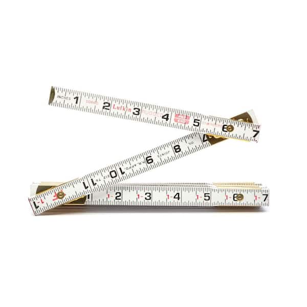Lufkin 5/8 in. x 6 ft. Wood Rule Red End