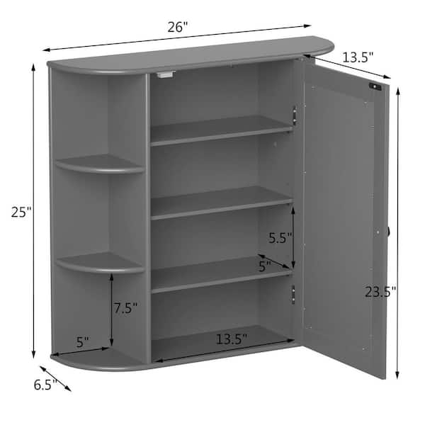 Medicine Cabinet Storage - Gain From Grace