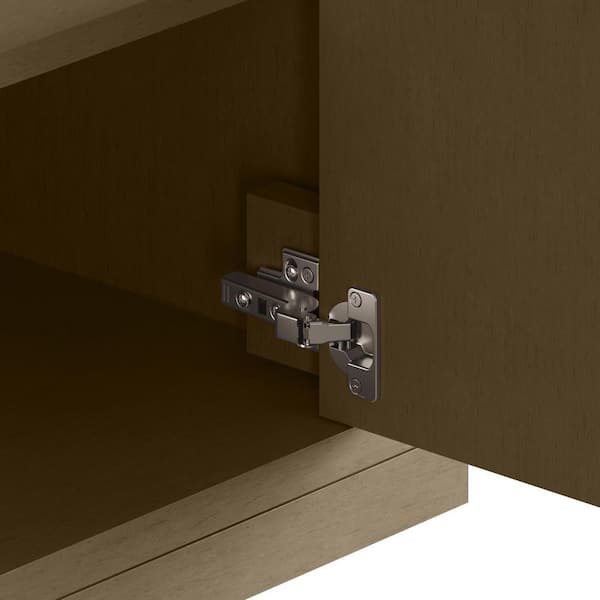 Chicago 48.0 in. W x 23.5 in. D x 33.76 in. H Single Bath Vanity in Walnut Whisper with White Zeus Silestone Quartz Top