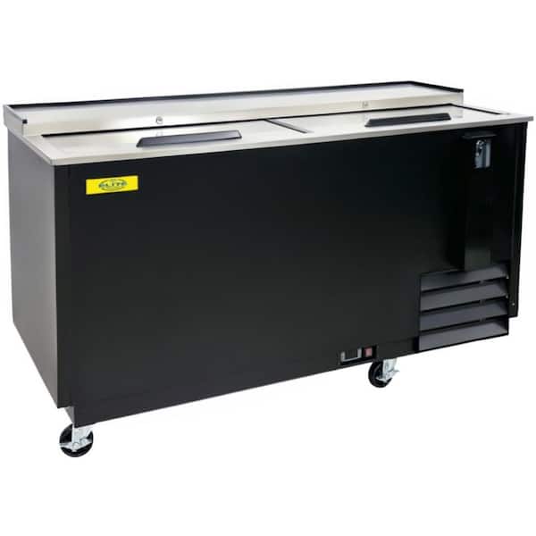 64.5 ins 19 cu. ft. Horizontal Beer Bottle Cooler EBC65 Black