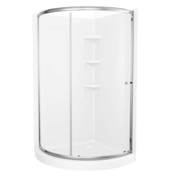 ShowerShroom 1.75 in. - 3 in. Walk-in Shower Stall Drain Protector
