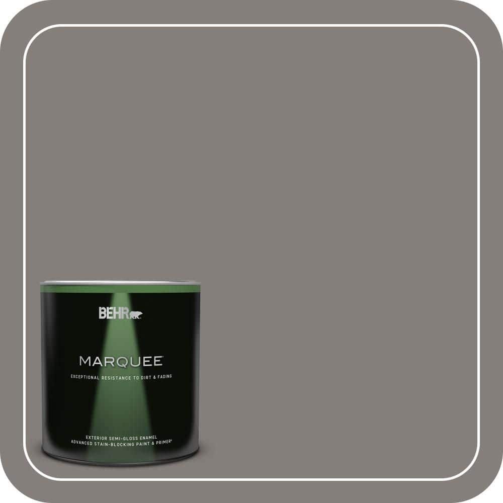 1 qt. #PPU18-17 Suede Gray Semi-Gloss Enamel Exterior Paint & Primer price history on PriceWatchPro