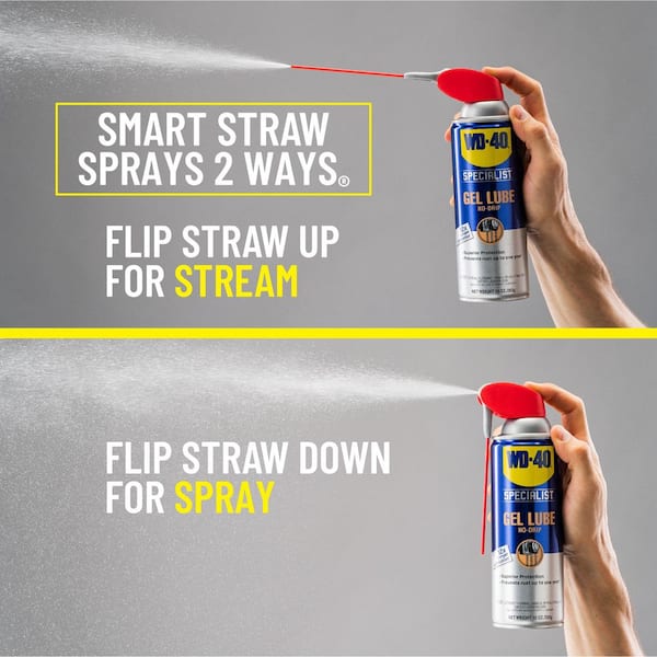 WD-40 Specialist 10 Oz. Spray & Stay Gel Lubricant
