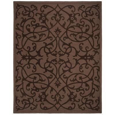8 Ft X 11 Border Area Rug Im341a, Qvc Area Rugs 5×7