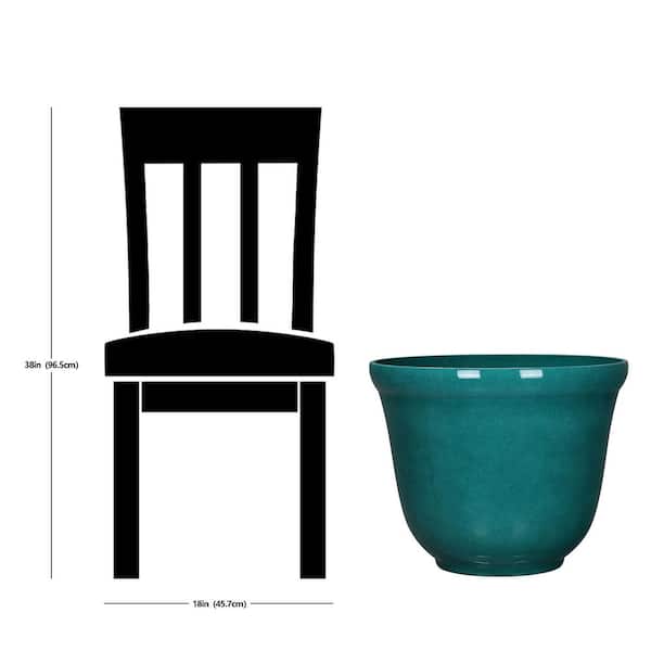 Have a question about Vigoro 22 in. W x 18 in. H Felecia Teal