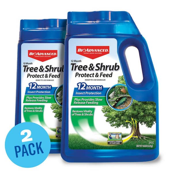 10 lbs. Tree and Shrub Protect and Feed Granules (2-Pack)
