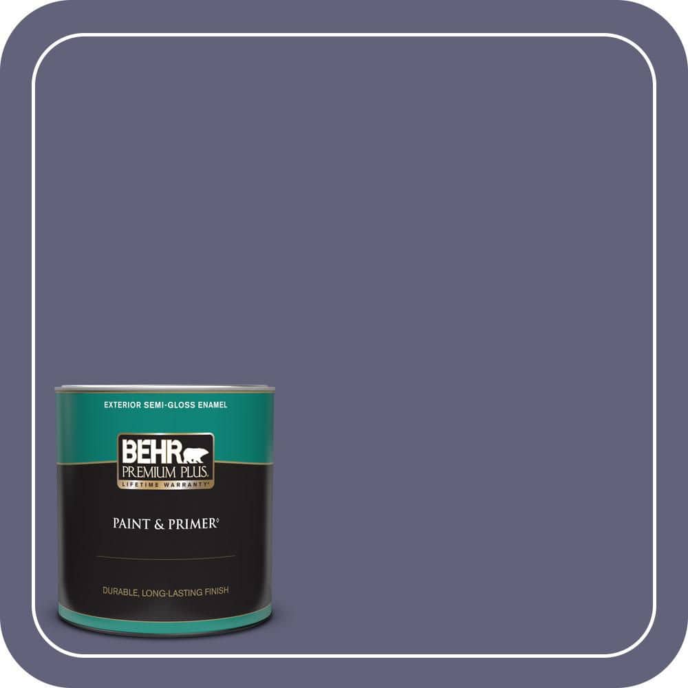 1 qt. #PMD-44 Twilight Dusk Semi-Gloss Enamel Exterior Paint & Primer price history on PriceWatchPro