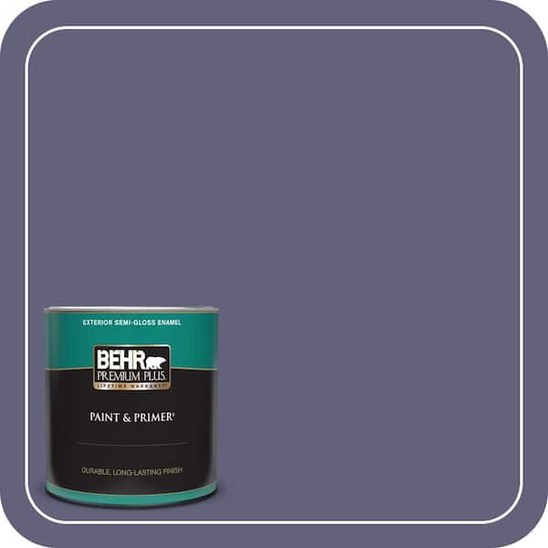 1 qt. #PMD-44 Twilight Dusk Semi-Gloss Enamel Exterior Paint & Primer