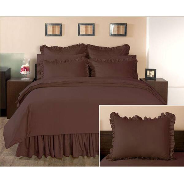 Home Decorators Collection Ruffled Pinecone Path Euro Sham