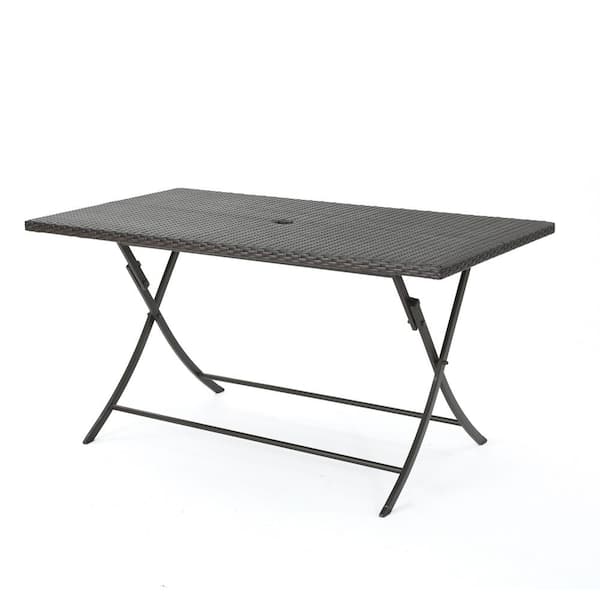 Unbranded RIAD Rectangle Foldable Dining Table, Rectangle Shape, Indoor/Outdoor Use