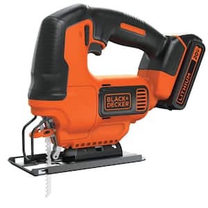 20-Volt MAX Lithium-Ion Cordless Jigsaw with 1.5 Ahr Battery and Charger