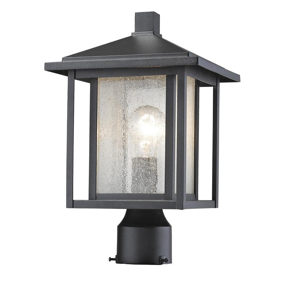 Z-Lite - Aspen - 1 Light Outdoor Square Pier Mount Lantern in Urban Style - 9