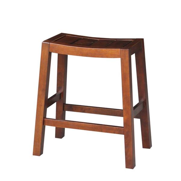 International Concepts Ranch 24 in. Espresso Bar Stool