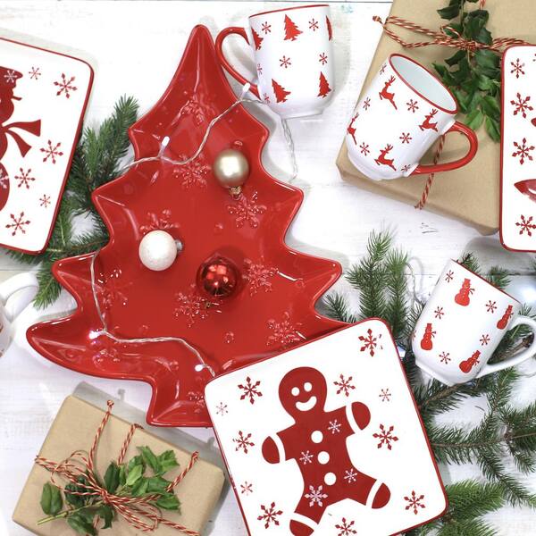 Sur La Table, Holiday, Sur La Table Christmas Tree Red Melamine Measuring  Cups Set