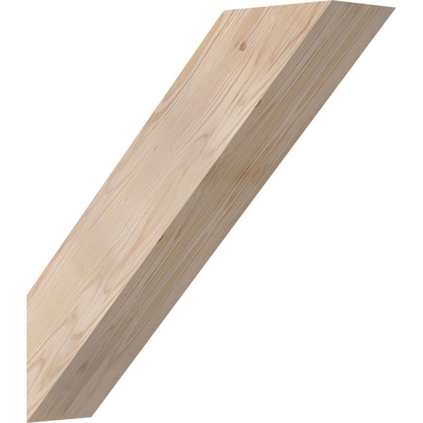 Ekena Millwork 5 1/2"W x 24"D x 24"H Traditional Smooth Knee Brace, Douglas Fir