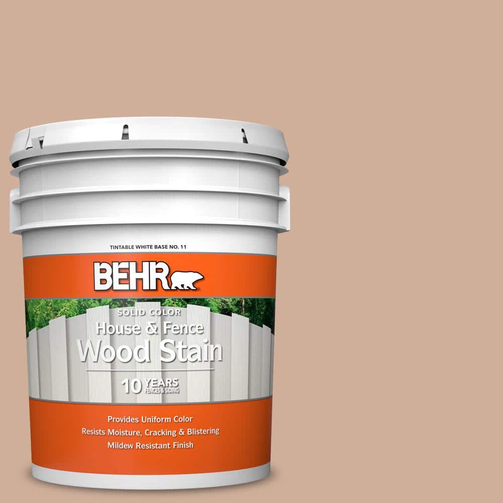 5 gal. #S200-3 Iced Copper Solid Color House and Fence Exterior Wood Stain