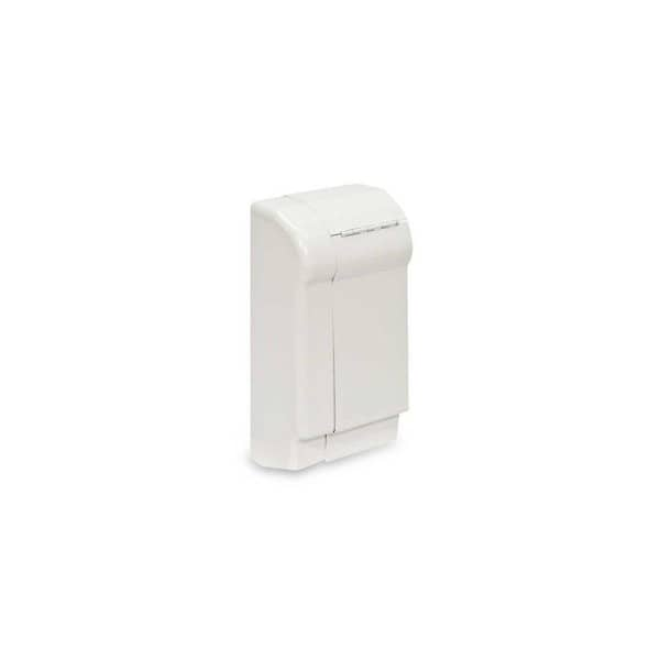 Fine/Line 30 3-3/4 in. Left-Hand End Cap for Baseboard Heaters in Nu White