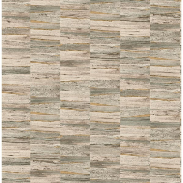Fine Decor Hugo Neutral Faux Wood Neutral Wallpaper Sample