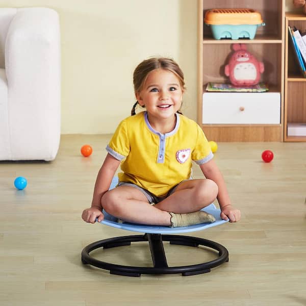 SKYSHALO Elephant Kids Swivel Chair, 220 lbs. Capacity, 360