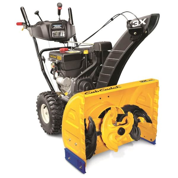 Cub Cadet 3X 26 in. 357 cc 3-Stage Electric Start Gas Snow Blower with  Power Steering and Heated Grips 3X 26 - The Home Depot
