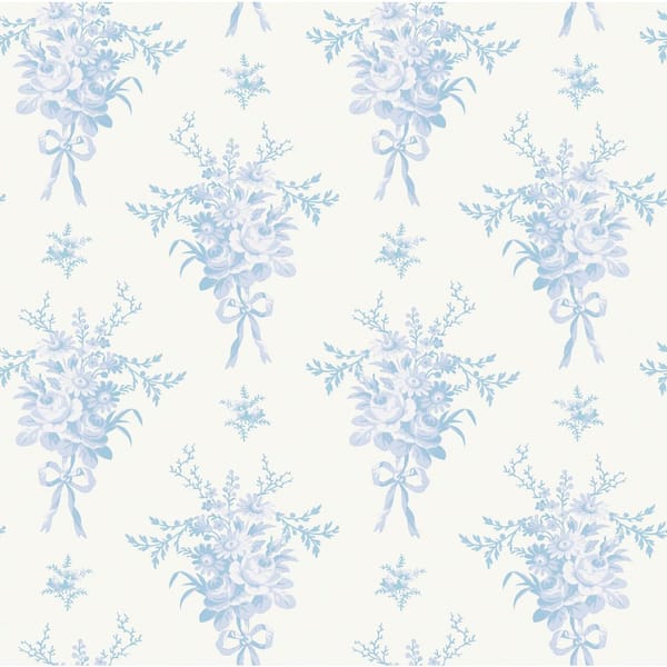 Rosie Arrangements Icey Winters Bouquet Toss Wallpaper