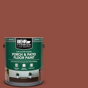 1 gal. #SC-330 Redwood Low-Lustre Enamel Interior/Exterior Porch and Patio Floor Paint