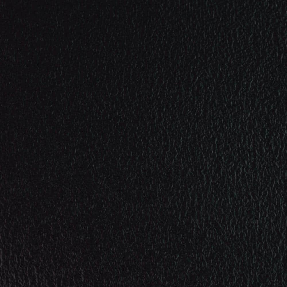 Midnight Black Textured Vinyl Sheet Flooring 7.5ft x 17ft
