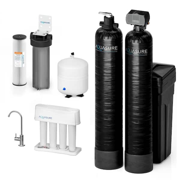 Signature Elite Whole House Water Treatment System with 32,000 Grain Water Softener