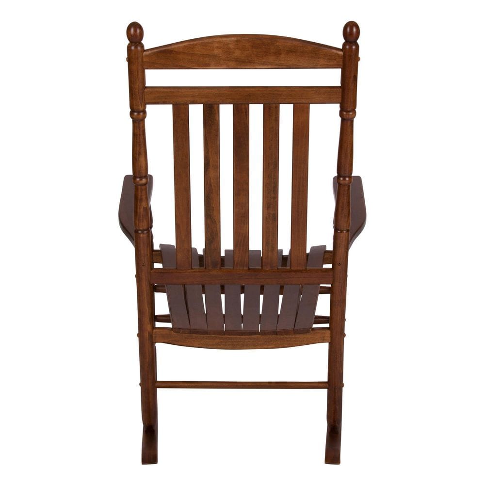 Rhode Island Oak Wood Traditional Porch Rocking Chair