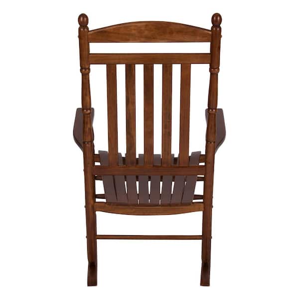 Rhode Island Porch Rocker Oak Wood Outdoor Rocking Chair