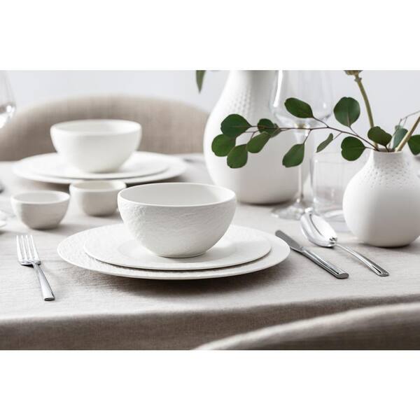 Villeroy & Boch Manufacture Rock Blanc Service for Four 12-Piece